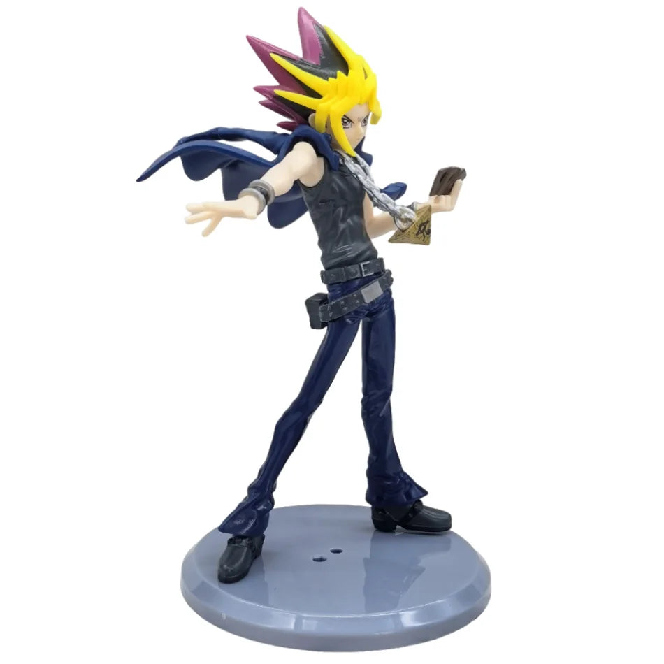 Yu-Gi-Oh! Yugi Muto/ Pharoah Dark Magician Girl Action Figures Model Anime Cartoon Model Toy