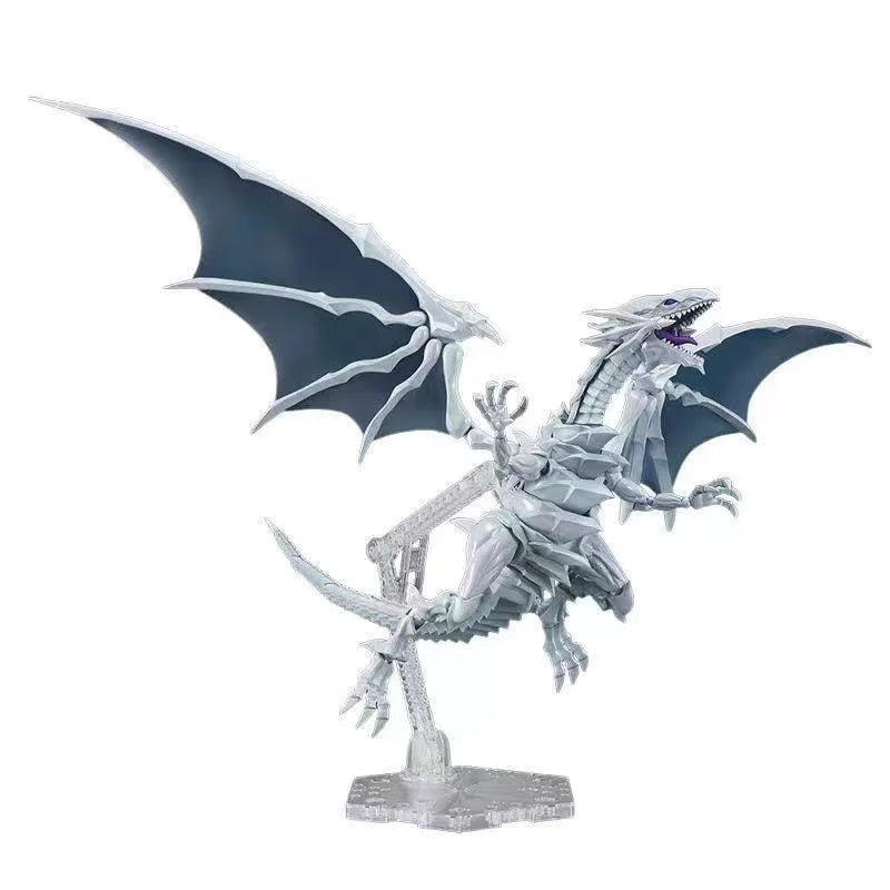 Yu-Gi-Oh Blue-Eyes White Dragon Assembly Model Figure Desktop Decoration