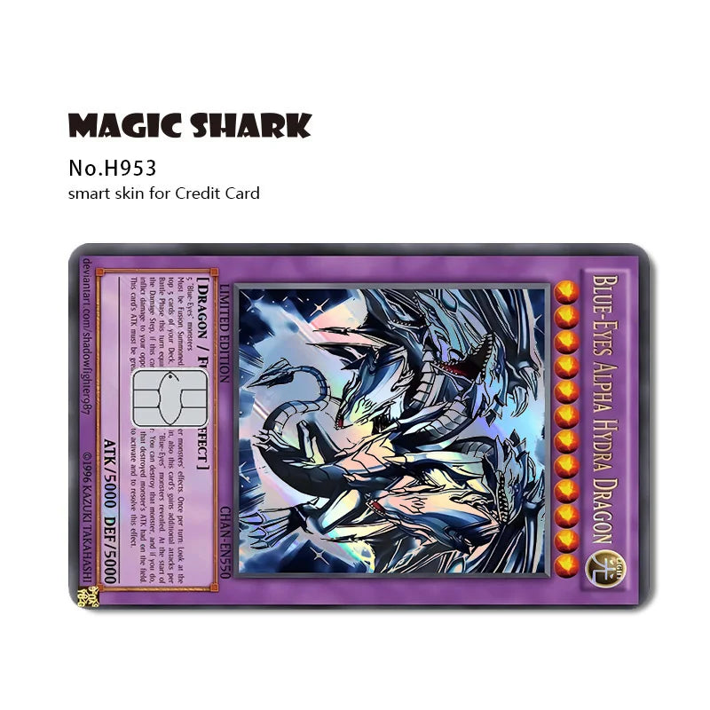 Yu-Gi-Oh! Debit/Credit Card Sticker Film Skin Front Cover