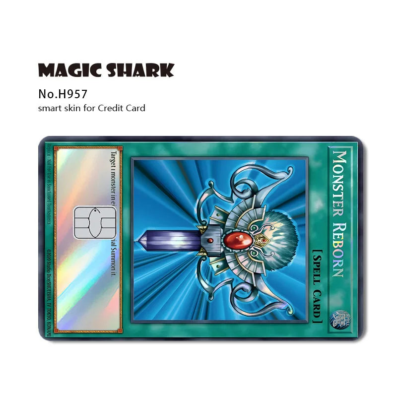 Yu-Gi-Oh! Debit/Credit Card Sticker Film Skin Front Cover