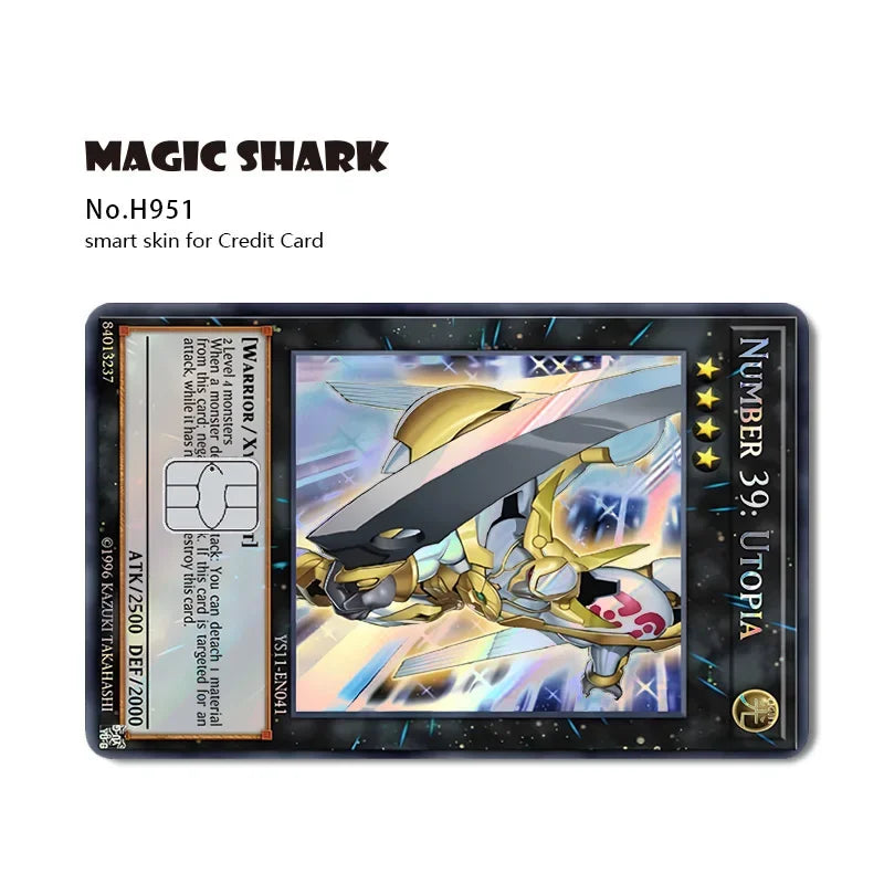 Yu-Gi-Oh! Debit/Credit Card Sticker Film Skin Front Cover