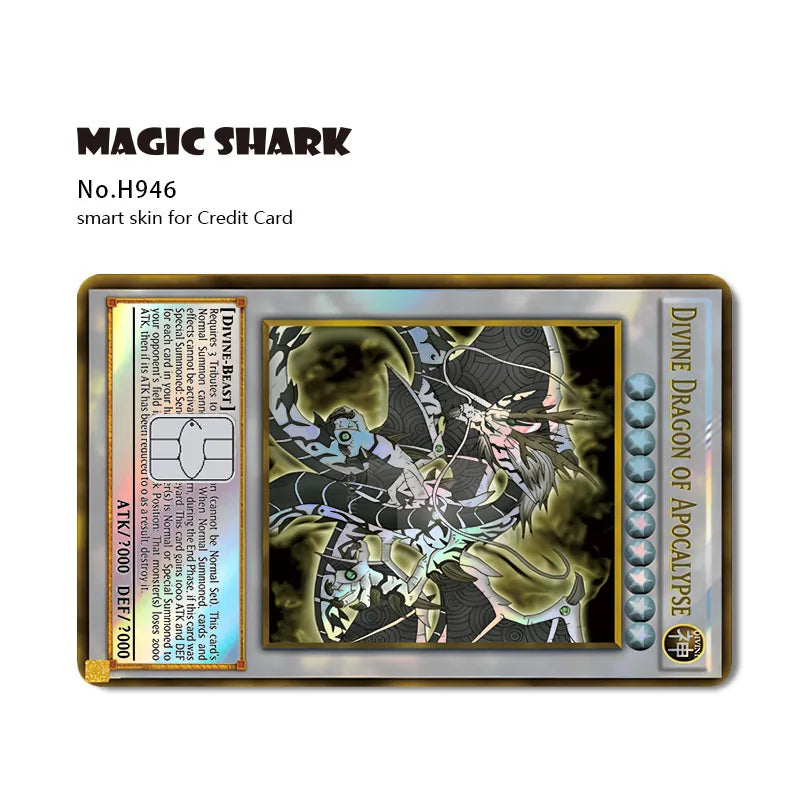 Yu-Gi-Oh! Debit/Credit Card Sticker Film Skin Front Cover