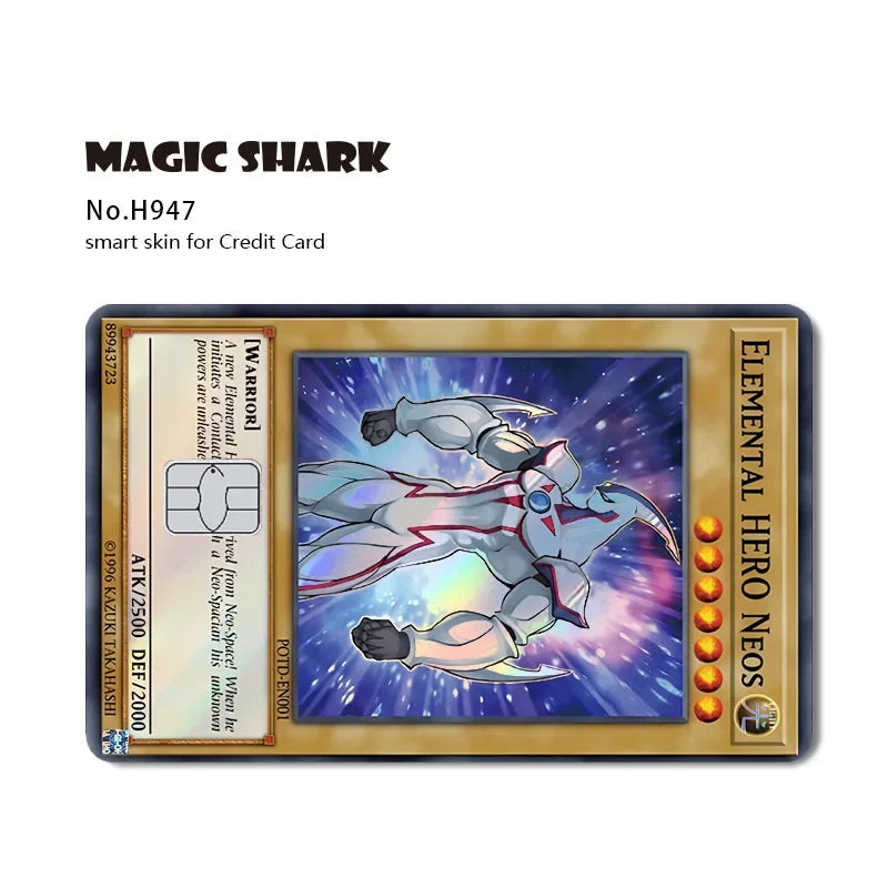 Yu-Gi-Oh! Debit/Credit Card Sticker Film Skin Front Cover