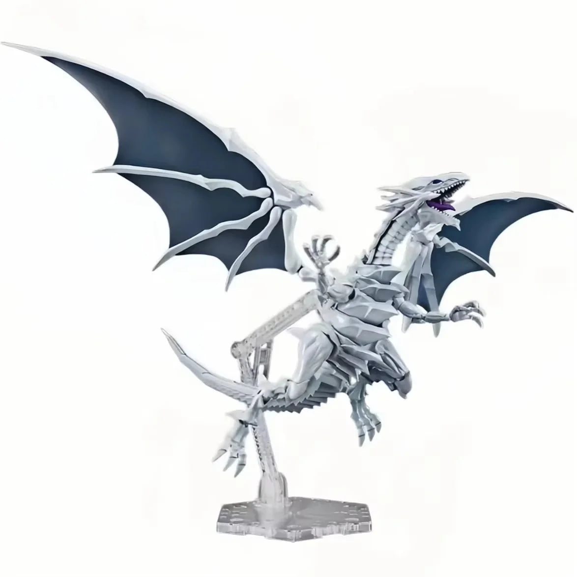 Yu-Gi-Oh Blue-Eyes White Dragon Assembly Model Figure Desktop Decoration
