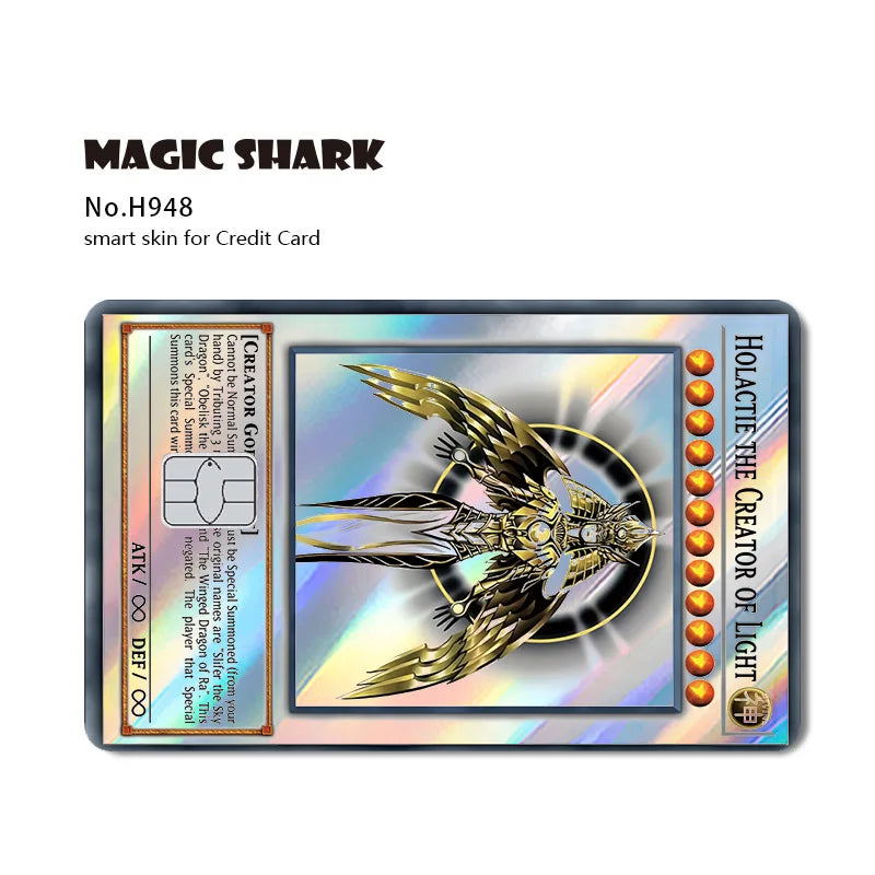 Yu-Gi-Oh! Debit/Credit Card Sticker Film Skin Front Cover